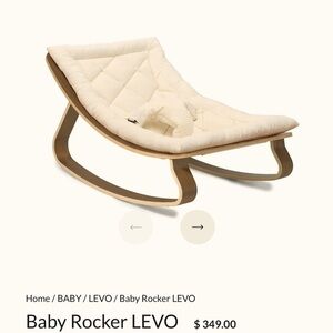 Charlie Crane Paris Levo baby Rocker